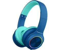 Belaidės ausinės vaikams PowerLocus PLED (navy &amp; mėlynas)