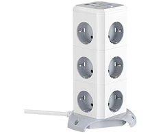 BlitzWolf BW-EC3 Vertical Power Strip with 12 Outlets