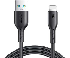 Kabelis Flash Charge USB į Lightning Joyroom SA26-AL3/ 3A / 1m (juodas)
