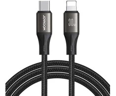 Joyroom Light-Speed USB-C laidas su Lightning SA25-CL3, 30 W, 2 m (juodas)