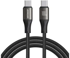 Laidas Joyroom Light-Speed USB-C į USB-C SA25-CC5 , 100 W , 1.2 m (juodas)