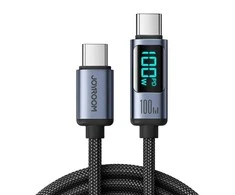 C tipo kabelis 100 W 1.2 m Joyroom S-CC100A16 (juodas)