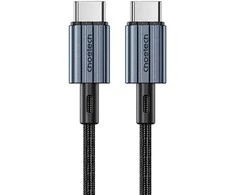 USB-C kabelis su USB-C Choetech XCC-1014, PD 60W 1.2 m (juodas)