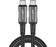 Laidas iš USB-C į USB-C Acefast C1-09, 48 W, 1 m (juodai pilkas)