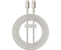 Laidas iš USB-C į USB-C Baseus Tungsten Gold, 100 W, 2 m (auksinis)