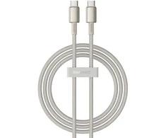 Laidas iš USB-C į USB-C Baseus Tungsten Gold, 100 W, 1 m (auksinis)