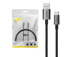 USB laidas per USB-C Baseus Superior 100W 1m (juodas)