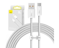 Baseus Dynamic Series USB – USB-C kabelis 100W 2m - Baltas