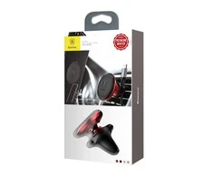 Automobilio laikiklis Baseus Magnetic Air Vent Raudona OS