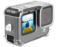 Dėklas su objektyvo dangteliu ir kaklo dirželiu PULUZ, skirtas GoPro Hero 9 / 10 / 11