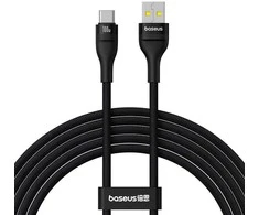 Įkrovimo kabelis Baseus Flash 2 USB į USB-C 100W, 2m (juodas)