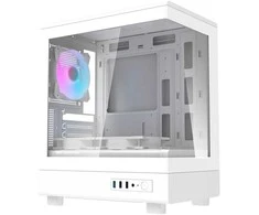 Darkflash DB330M Computer Case + 3 Fans (Baltas)