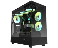 Darkflash DPX90 kompiuterio dėklas (juodas)