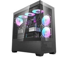 Darkflash DS900 AIR kompiuterio dėklas (juodas)