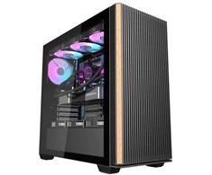 Darkflash DS900WS computer case (juodas) + 4 fans