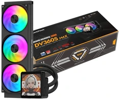 DarkFlash DV360S MAX procesoriaus aušintuvas (juodas)