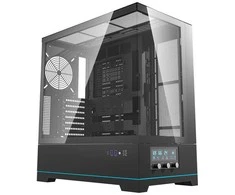 Darkflash DY451 kompiuterio dėklas be ventiliatorių (juodas)