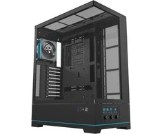 Darkflash DY451L PRO kompiuterio dėklas su ventiliatoriumi (juodas)