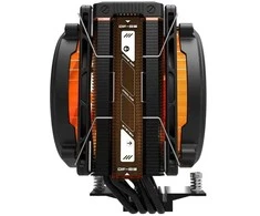 „Darkflash E400 PLUS“ aktyvus procesoriaus aušinimas (juodas)
