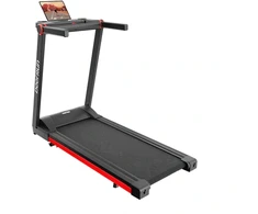 DeerRun A1 Pro Foldable Electric Treadmill (Juodas and Raudona)