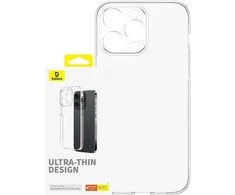 Telefono dėklas, skirtas iPhone 15 ProMax Baseus OS-Lucent serijai (aiškus)