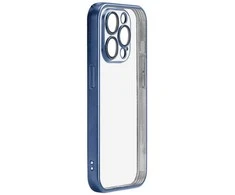 Apsauginis telefono dėklas Joyroom JR-15Q4, skirtas iPhone 15 Pro Max (matinė mėlyna)