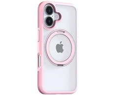 Torras Ostand R Fusion dėklas, skirtas iPhone 16 (rožinis)