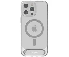 Torras Pstand serijos dėklas, skirtas iPhone 16 ProMax (skaidrus)