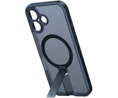 Dėklas Torras Pstand Spin Case, skirtas iPhone 16 Plus (juodas)