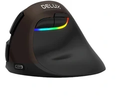 Delux M618Mini Gold Ergonomic Pelė (USB / Bluetooth / 2.4G)