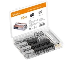 DIN bėgelio laido jungties Sonoff komplektas (20 vnt.)
