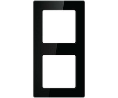 Dvigubo rėmo lizdas Avatto N-TS10-Frame-B2 (juodas)