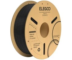 ELEGOO PLA+ filamentas (juodas)