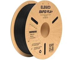 ELEGOO Rapid PLA+ Filament juodos spalvos