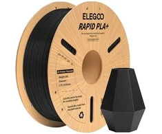ELEGOO Rapid PLA+ Filament juodos spalvos