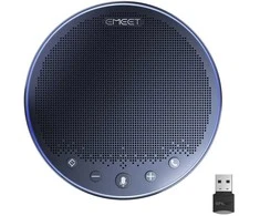 Konferencijų garsiakalbis - Emeet OfficeCore M3 (4 mikrofonai, 360° garsas, 5200 mAh, USB-C, Bluetooth, 3.5 mm)