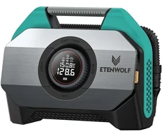 Etenwolf S6 Car Air Compressor, 11.03 bar, 19,200 mAh (mėlynas)