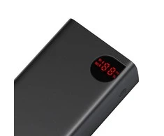 Greitas įkrovimas Power Bank Baseus Adaman, 40000mAh 22.5W (juodas)
