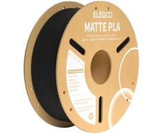 Filament PLA Matte ELEGOO juodos spalvos