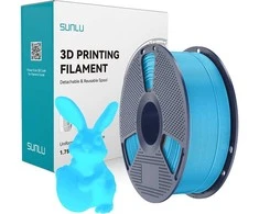 Filament Sunlu PLA Glow In The Dark (mėlyna)