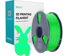 Filament Sunlu PLA Glow In The Dark (žalia)