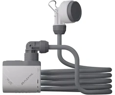 Flextail Tiny Shower Portable Shower with Pump Baltas