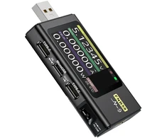 FNIRSI FNB58 USB Port Tester, juodos spalvos