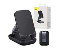 Sulankstomas telefono stovas Baseus (juodas)