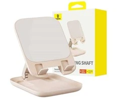 Sulankstomas planšetinio kompiuterio stovas Baseus Seashell (rožinis)