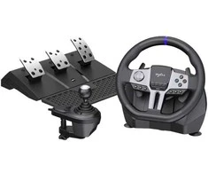 Žaidimų ratas PXN-V9Gen2 (PC / PS3 / PS4 / XBOX ONE / XBOX SERIES S&amp;X / SWITCH)