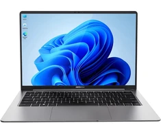 Nešiojamas kompiuteris - GEEKOM GeekBook X14 Pro | Ultra 5-125U | 16 GB | 500 GB | 14 colių | Wi‑Fi 6E | Win11 Pro | titaninė pilka