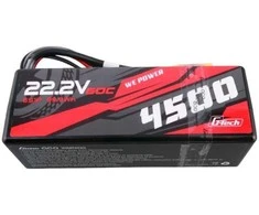 Gens ace G-Tech 4500mAh 6S1P 22.2V 60C HardCase RC car Lipo Baterija 14#