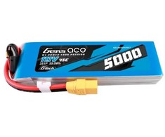 Gens ace G-Tech 5000mAh 11.1V 45C 3S1P lipo baterija su XT90 kištuku