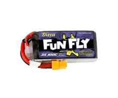 Gens Ace &amp; Tattu Gens Ace Akumuliatorius Tattu Funfly 1300mAh 11.1V 100C 3S1P